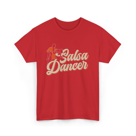 Salsa Dancer Latin Dance T-Shirt - Red