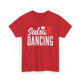 Salsa Dancing Salsa Dance T-Shirt - Red