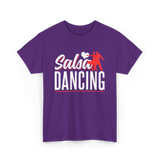 Salsa Dancing Salsa Dance T-Shirt - Purple