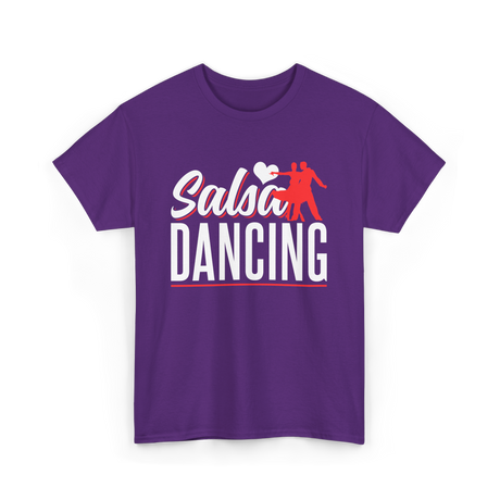 Salsa Dancing Salsa Dance T-Shirt - Purple