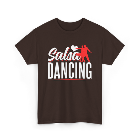 Salsa Dancing Salsa Dance T-Shirt - Dark Chocolate