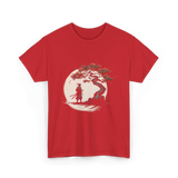 Samurai Aikido T-Shirt - Red