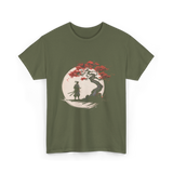 Samurai Aikido T-Shirt - Military Green