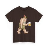 Sasquatch Beer Adventure T-Shirt - Dark Chocolate