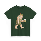 Sasquatch Beer Adventure T-Shirt - Forest Green