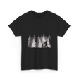 Sasquatch Forest Legend Nature T-Shirt - Black