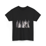 Sasquatch Forest Legend Nature T-Shirt - Black