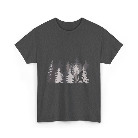 Sasquatch Forest Legend Nature T-Shirt - Dark Heather