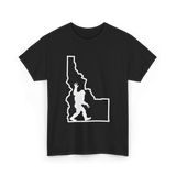 Sasquatch Idaho Bigfoot T-Shirt - Black