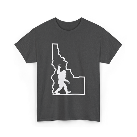 Sasquatch Idaho Bigfoot T-Shirt - Dark Heather