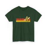 Save The Bees Bee Conservation T-Shirt - Forest Green