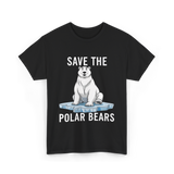 Save The Polar Bears Conservation T-Shirt - Black