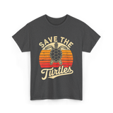 Save the Turtles Marine Life Conservation T-Shirt - Dark Heather