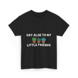 Say Aloe to My Little Friends Cactus T-Shirt - Black