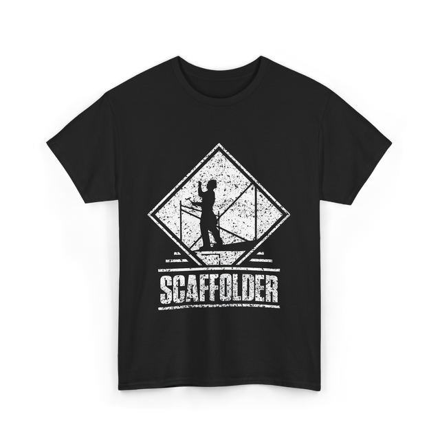 Scaffolder Scaffold Profession Scaffolders T-Shirt - Black