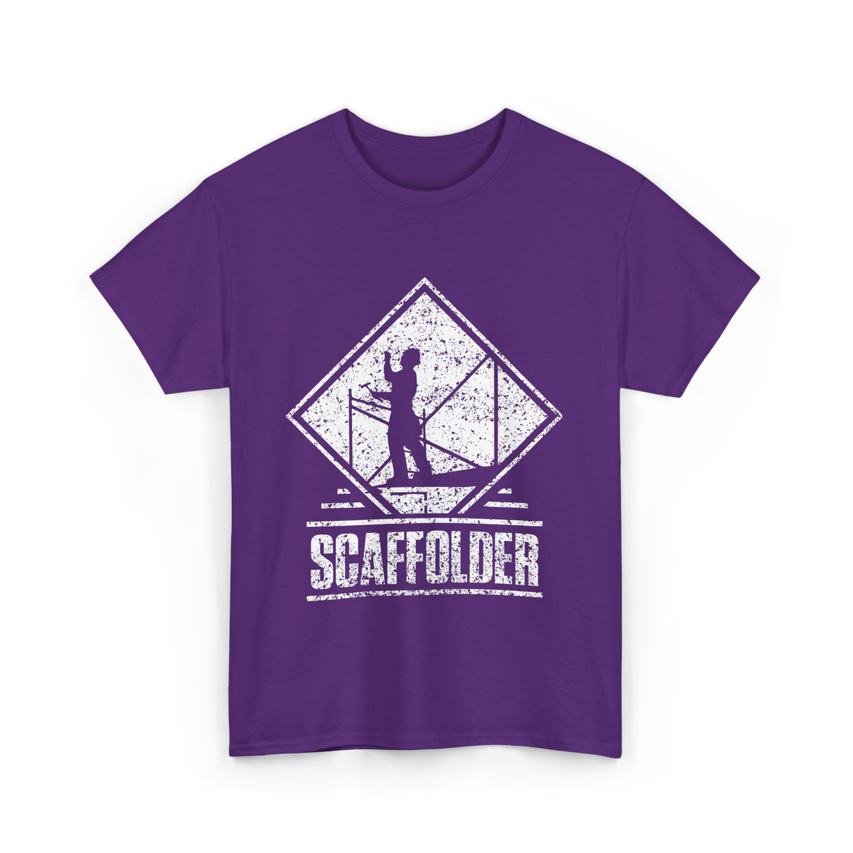 Scaffolder Scaffold Profession Scaffolders T-Shirt - Purple