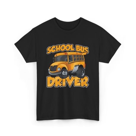 School Bus Driver Bus Driver T-Shirt - Black