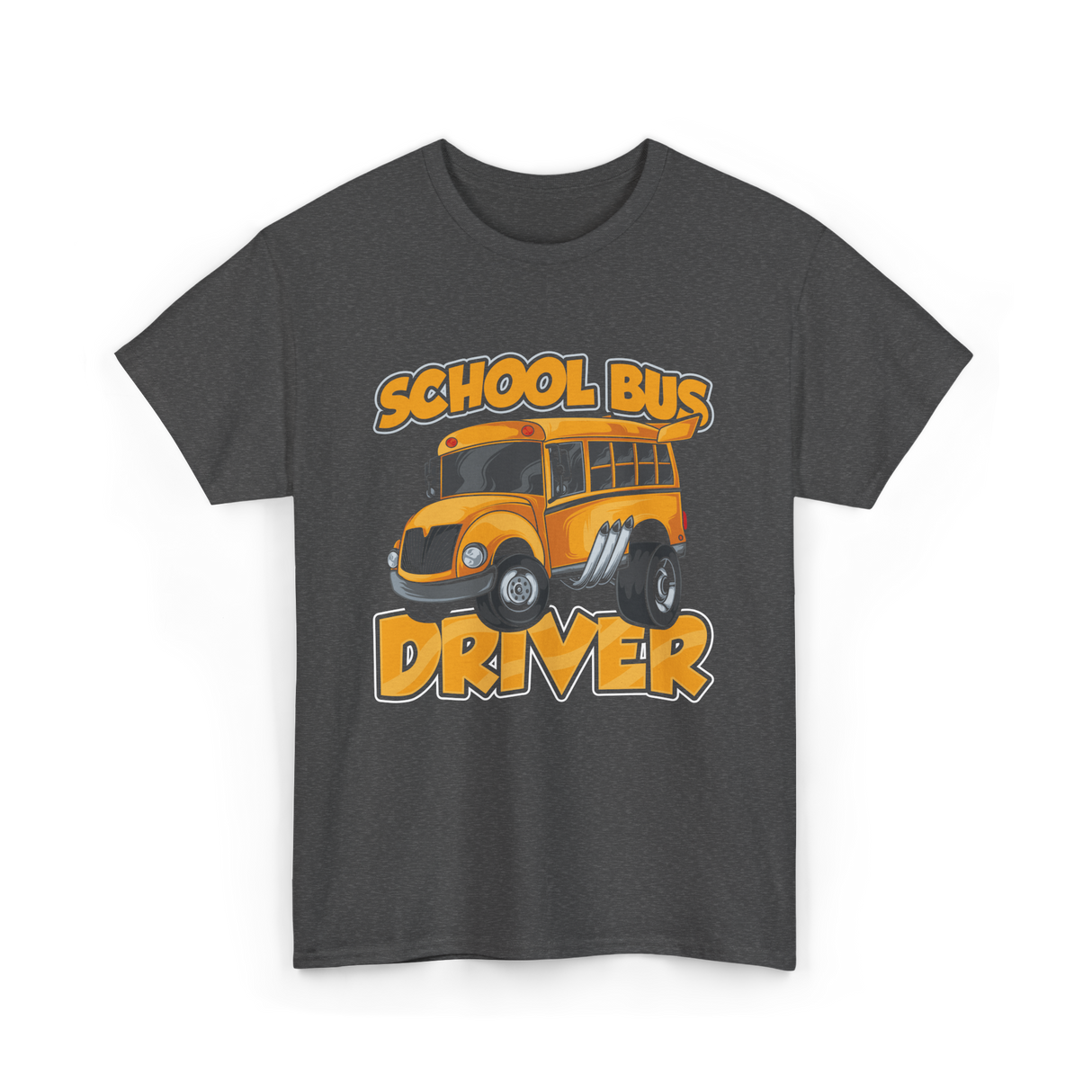 School Bus Driver Bus Driver T-Shirt - Dark Heather