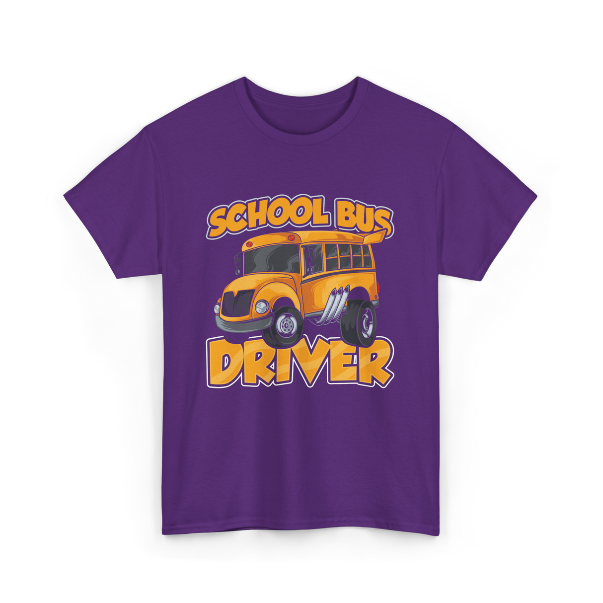 School Bus Driver Bus Driver T-Shirt - Purple