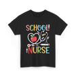 School Nurse Nursing Care T-Shirt - Black