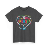 School Nurse Nursing Healthcare T-Shirt - Dark Heather