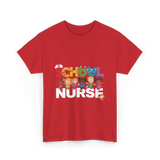 School Nurse Nursing Kids T-Shirt - Red