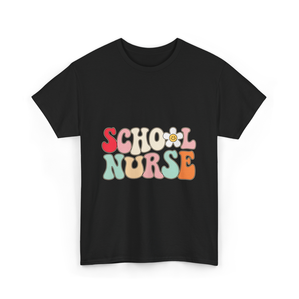 School Nurse Nursing Nurse T-Shirt - Black