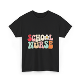 School Nurse Nursing Nurse T-Shirt - Black