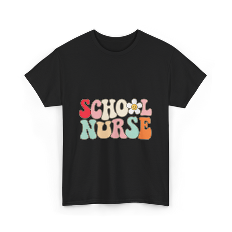 School Nurse Nursing Nurse T-Shirt - Black