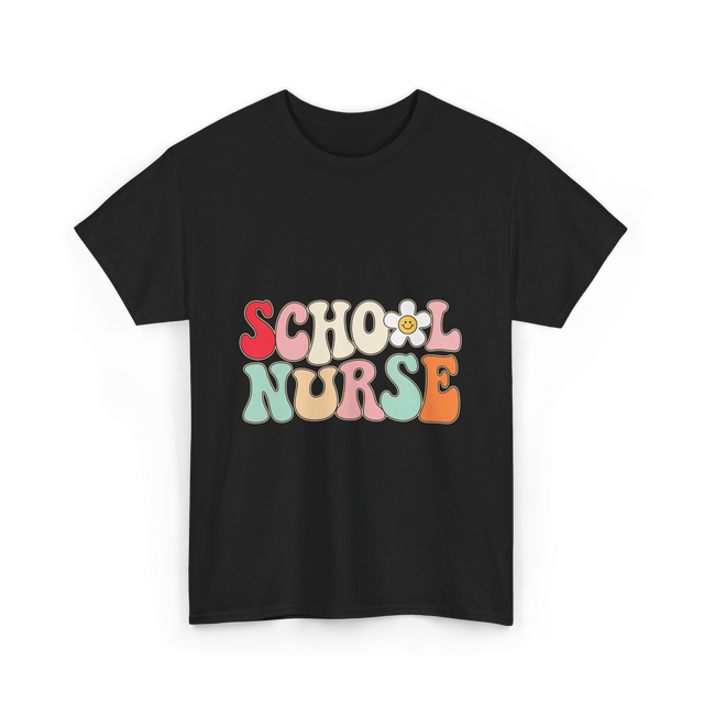 School Nurse Nursing Nurse T-Shirt - Black