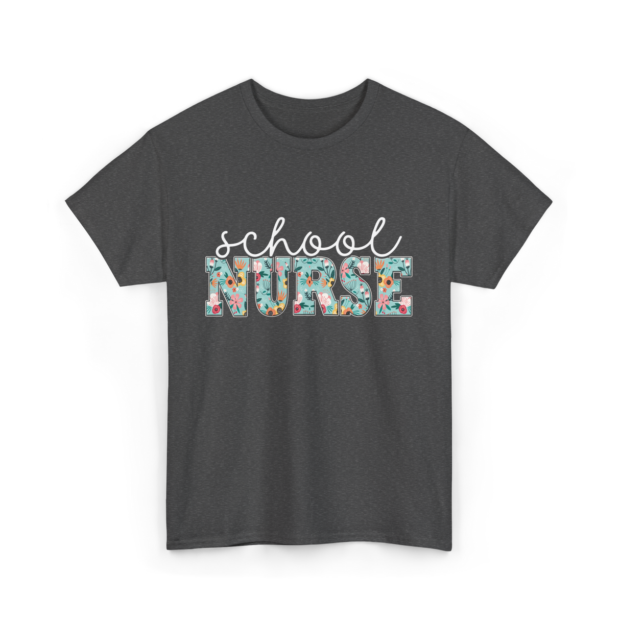 School Nurse Nursing Nurse T-Shirt - Dark Heather