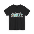 School Nurse Nursing Nurse T-Shirt - Black