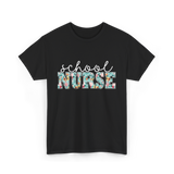 School Nurse Nursing Nurse T-Shirt - Black