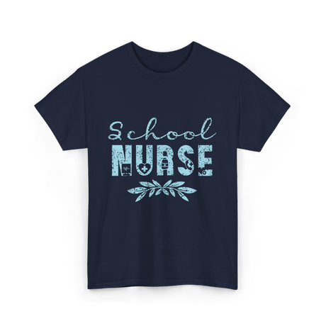 School Nurse Nursing Nurse T-Shirt - Navy