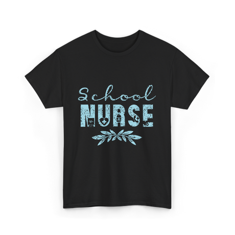 School Nurse Nursing Nurse T-Shirt - Black