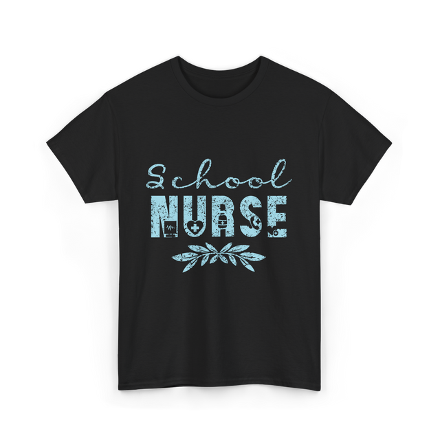 School Nurse Nursing Nurse T-Shirt - Black