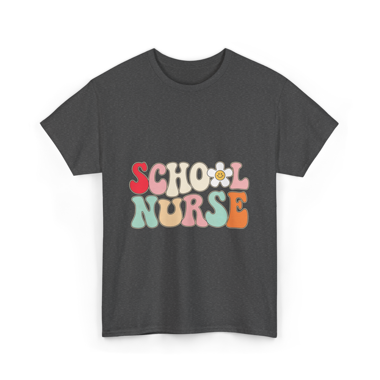 School Nurse Nursing Nurse T-Shirt - Dark Heather