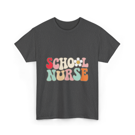 School Nurse Nursing Nurse T-Shirt - Dark Heather