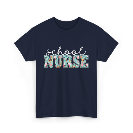 School Nurse Nursing Nurse T-Shirt - Navy