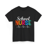 School Nurse Nursing School Nurse T-Shirt - Black