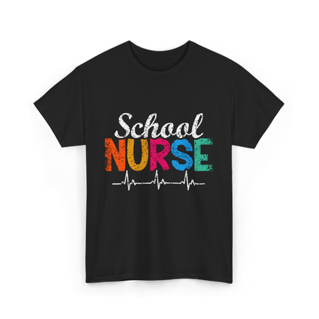 School Nurse Nursing School Nurse T-Shirt - Black