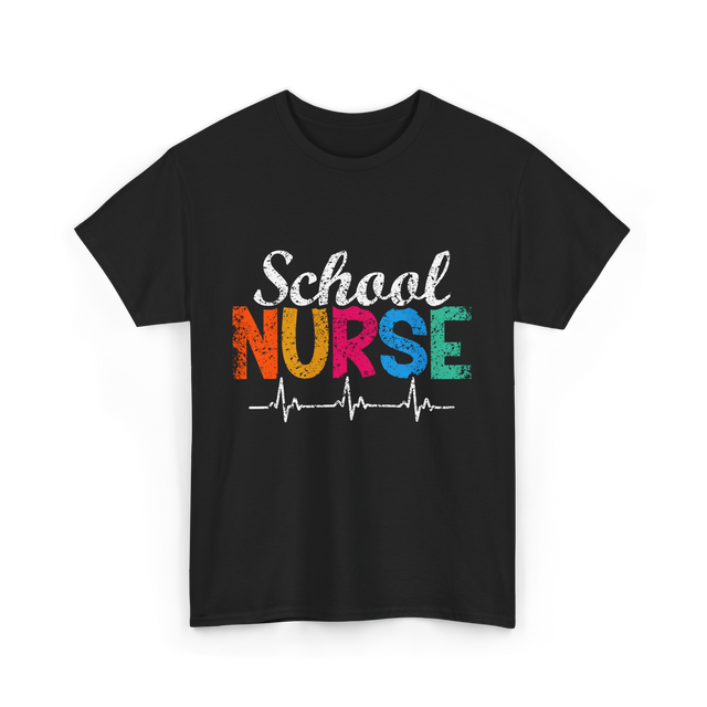 School Nurse Nursing School Nurse T-Shirt - Black