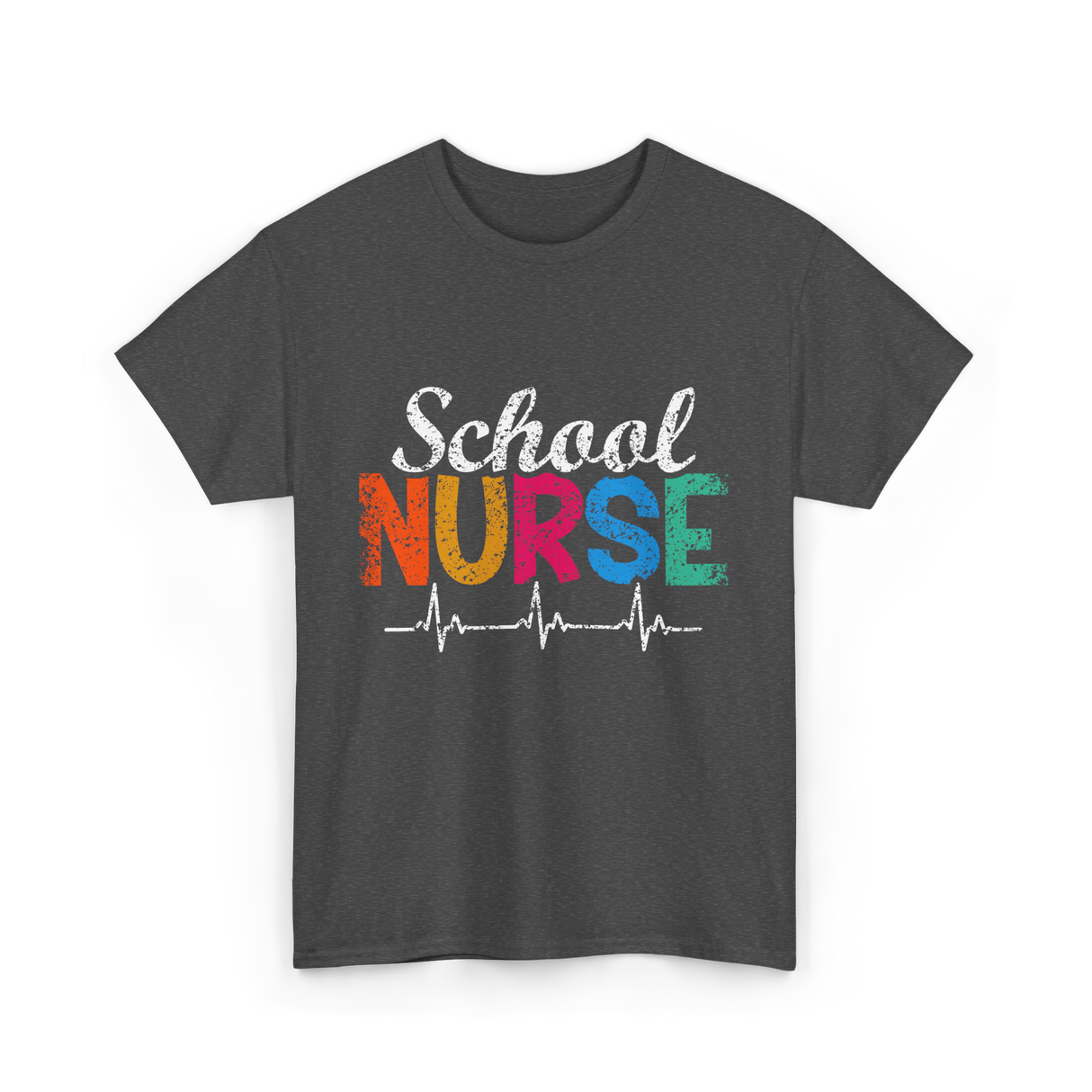 School Nurse Nursing School Nurse T-Shirt - Dark Heather