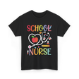 School Nurse T-Shirt - Black