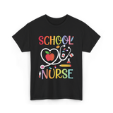 School Nurse T-Shirt - Black