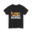 School Nurse T-Shirt - Black