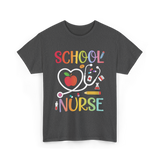 School Nurse T-Shirt - Dark Heather