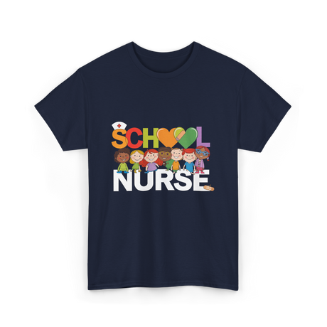 School Nurse T-Shirt - Navy