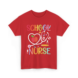 School Nurse T-Shirt - Red