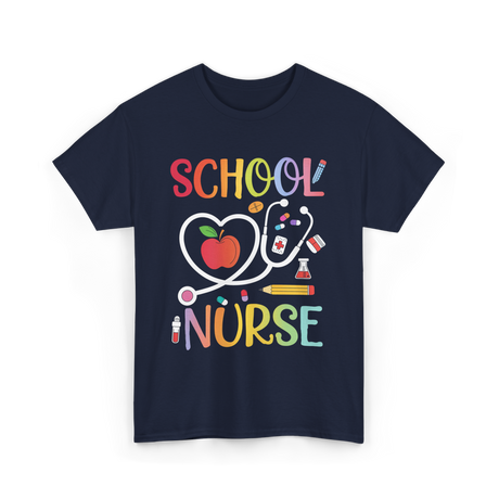 School Nurse T-Shirt - Navy